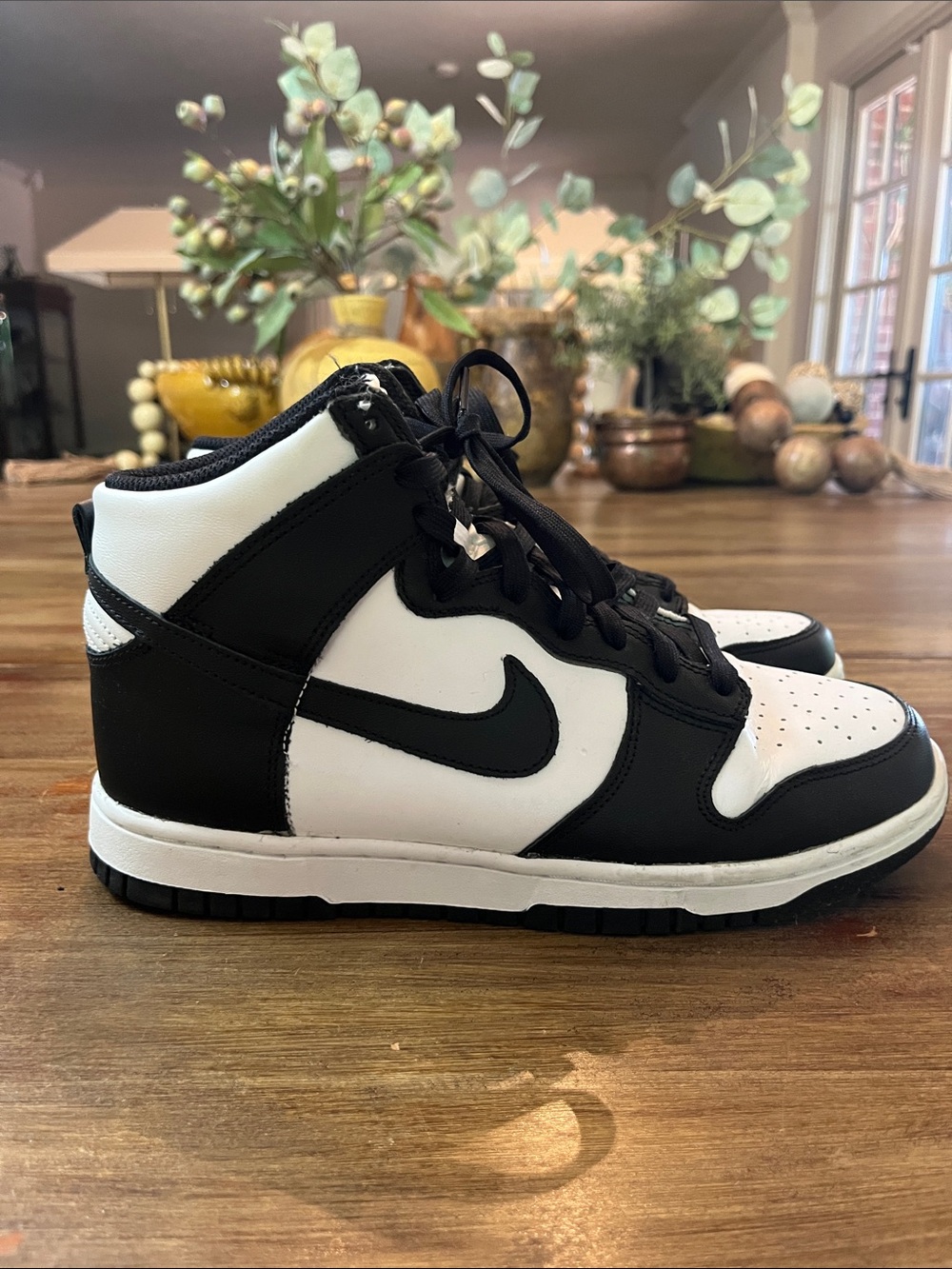Nike Dunk High Retro "Panda" sneakers, - Picture 5 of 8